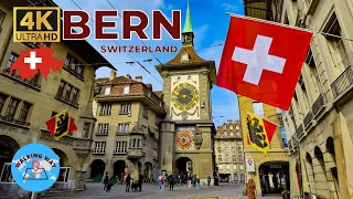Bern, Switzerland Walking Tour 4K 60fps - Explore the Hidden Gems of Switzerland's Capital