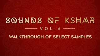 Sounds of KSHMR Vol. 4 - Selected Samples Walkthrough