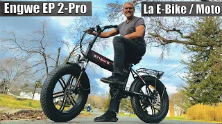 E-Bike TODO TERRENO que funciona como una moto - Engwe EP 2-Pro