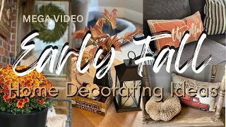 🍁 FALL DECORATE WITH ME MARATHON |  FALL WHOLE HOME DECOR IDEAS | FALL DECORATING