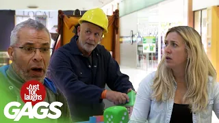 Construction Worker Can't Figure Out Toddler's Toy!!