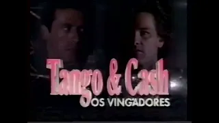 1994 - Chamada filme "Tango e Cash" - SBT (25/12/1994)