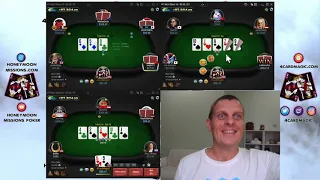 Honeymoon Missions GGpoker/Natural8 - Day 21 - Play 300 Hands of Holdem