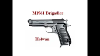 Beretta M1951"Brigadier" - Egyptian made Helwan - Assembly