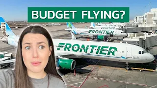 My First Time Flying Frontier Airlines: What it's Like Flying Budget in America