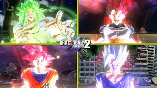 New God Broly, Goku & Vegeta with Beast Gohan Update in Dragon Ball Xenoverse 2 MOD