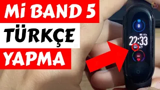 Xiaomi Mi Band 5 Türkçe Yapma — ÇOK BASİT!