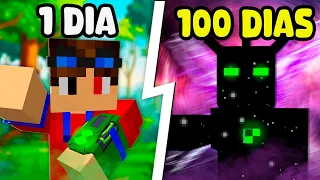 SOBREVIVI 100 DIAS NO BEN 10 MINECRAFT!