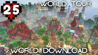 Minecraft 1.19 Hardcore Let's Play: World Tour & World Download! Episode 25