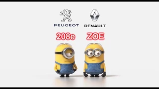 Peugeot 208 e vs Renault zoe (Electric cars)