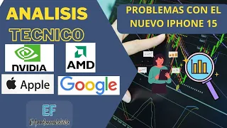 STOCK MARKET | AAPL AMD GOOGL NVDA | ANALISIS TECNICO 01-10-23 #acciones #trading #finance