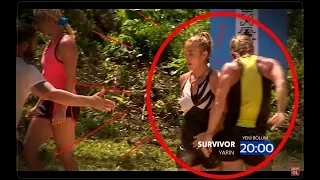 SURVİVOR 2018 NAGİHAN SEMA'YA OMUZ ATTI BÜYÜK KAVGA ÇIKTI!!!!