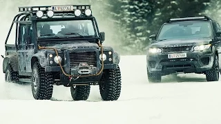 Land Rover James Bond Spectre Trailer James Bond Cars Chase Range Rover CARJAM TV HD 2016