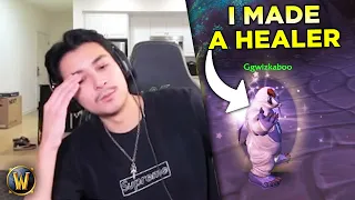 I've Never Healed - Let's PROVE How Easy it is | Pikaboo WoW Arena