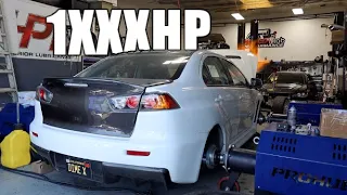 Huge Turbo Evo X DESTROYS Speedlab Dyno Record!