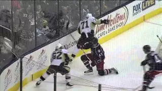 Malkin leaves game with injury | Penguins @ Blue Jackets