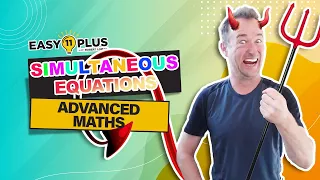 11 Plus Maths | Simultaneous Equations | Easy 11 Plus LIVE 104