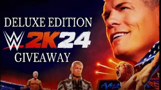 THE WWE 2K24 DELUXE EDITION PLAYSTATION ACCOUNT GIVEAWAY WAS CLAIMED