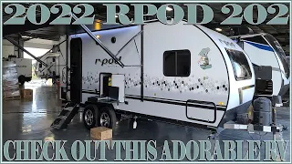 Small Couples RV 2022 R-pod 202 Camper by Forestriver @ Couchs RV Nation a RV Walkthrough Tour Video