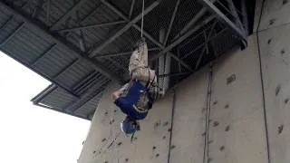 BIRT Level 1- Bravo Inverted rappelling