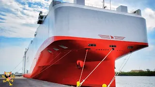 The largest Ro-Ro Car Carrying Ships in the world will amaze you.