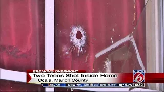 Teens shot inside Ocala home