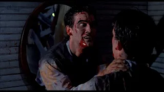 Evil Dead 2. Film 1987. (Sam Raimi). Ash et son double diabolique !