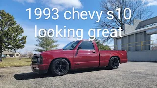 1993 chevy s10 looking good 30years old. 1993-2023.