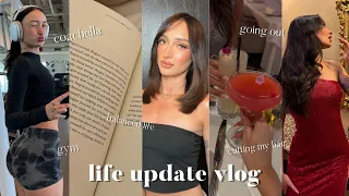 LIFE UPDATE VLOG👩🏻‍💻 coachella, cutting all my hair off, balance, navagativing my 20's, etc. 🎡