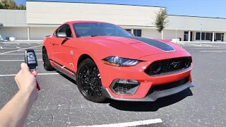 (2021-2022) Ford Mustang Mach 1 Premium: Start Up, Exhaust, POV, Test Drive, Walkaround and Review