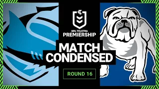 NRL 2023 | Cronulla-Sutherland Sharks v Canterbury-Bankstown Bulldogs | Condensed Match, Round 16