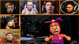 Let's Players Reaction To DeeDee Doing A Sneaky Thing | Fnaf Ultimate Custom Night