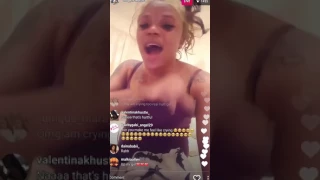 Dhq Nickeisha Get Emotional OnInstagram live Finding Out  About Sher & Renee