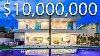 Inside A $10,000,000 MODERN MEGA MANSION With An INFINITY EDGE POOL | Mansion Tour