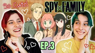 CUTENESS OVERLOAD! SPY X FAMILY Episode 3 REACTION / MISSION:3 "Prepare for the interview"