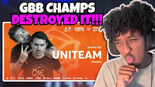 Uniteam 🇫🇷 | GRAND BEATBOX BATTLE 2023: WORLD LEAGUE | Showcase | YOLOW Beatbox Reaction