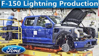 FORD F-150 Lightning Production at Rouge Electric Vehicle Center Michigan