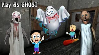 Me Bhoot Bangaya 👻👻 Playing as Ghost in Granny 3 Horror Game