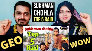 Pakistani Reaction on Top 5 Raid Sukhman Chohla sahib at all Tournaments