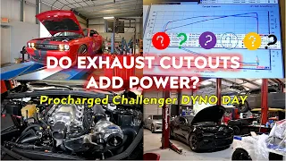 Do Cutouts Add Power? Procharged 6.4L Challenger Dyno Results