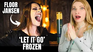 Vocal Coach/Musician Reacts: FLOOR JANSEN 'Let It Go' In Depth Analysis! Frozen Cover.