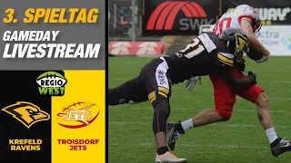 Krefeld Ravens vs. Troisdorf Jets // American Football-Regionalliga West