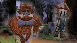 Escaping Bigfoot in Minecraft