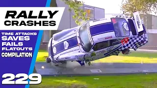 Best of Rally Crashes,Fails,Flatouts,Saves and much more | Today's Rally