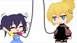 Two enter, one leaves || Meme/Trend || Little Girl vs Karen || Gacha Club