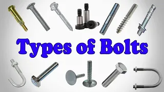 Types of Bolts - Types of Bolt Heads