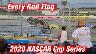 Every Red Flag: 2020 NASCAR Cup Series