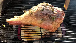 Leg Of Lamb Barbecue / Braai