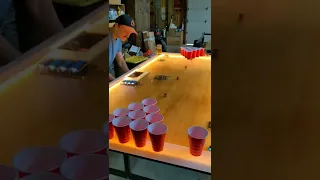 Custom Pong Table // electronic beer pong table tutorial