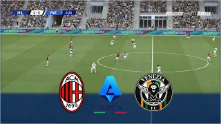 MILAN v VENEZIA | Lega Serie A 2021/22 | Realistic Gameplay